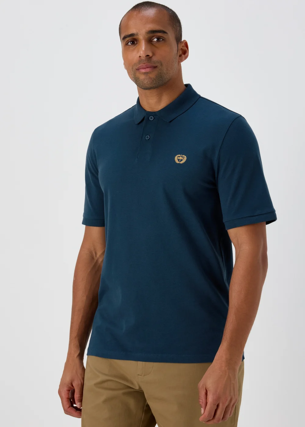 Navy Polo Shirt - S Image 1