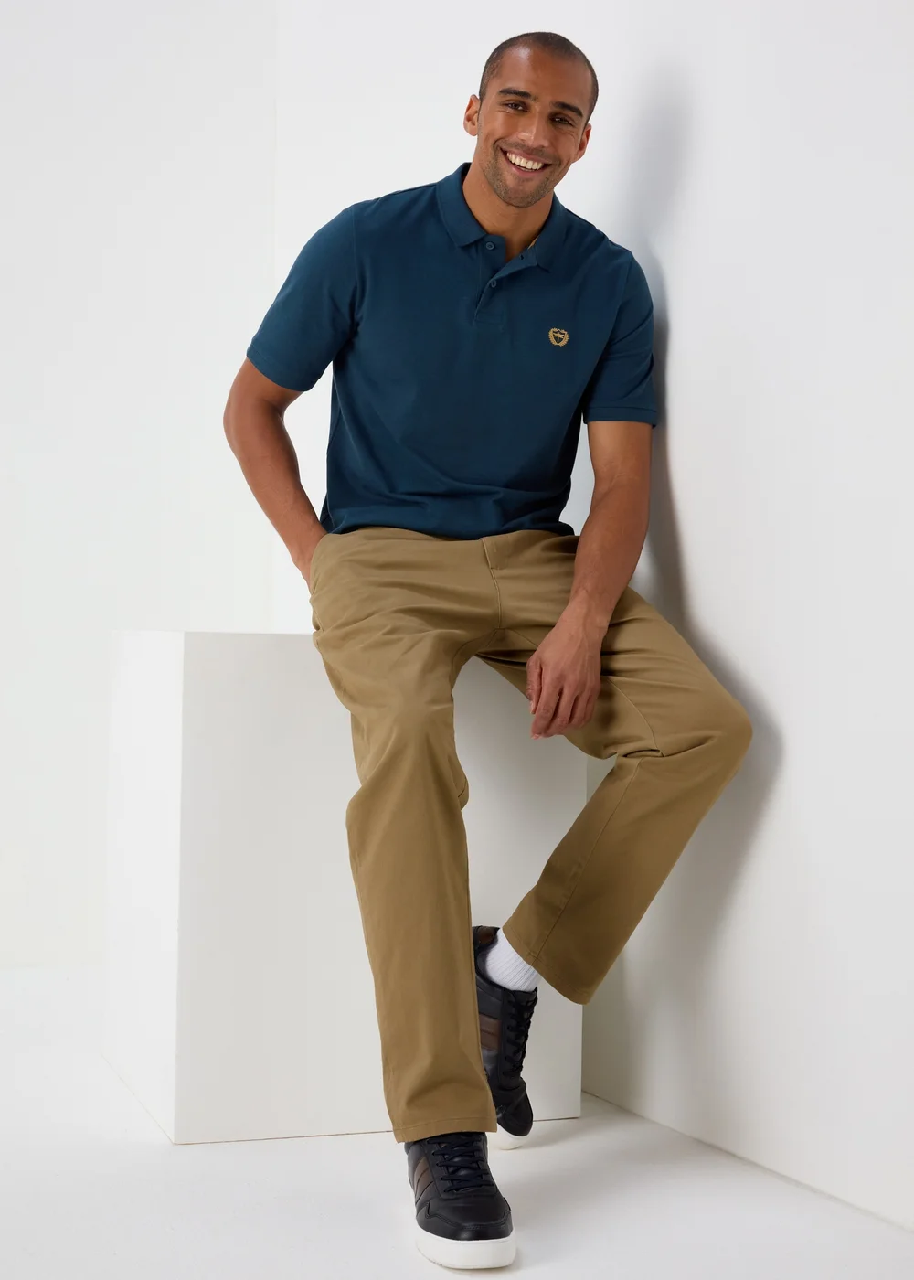 Navy Polo Shirt - S Image 4