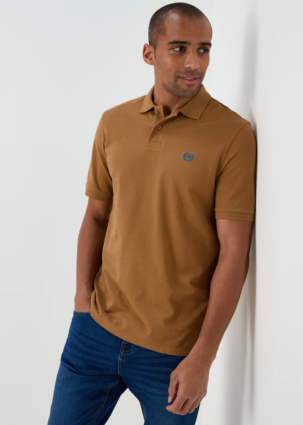 Brown Polo Shirt - S Image 1