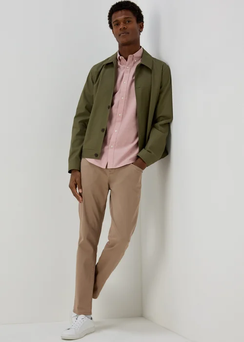 Stone Garment Dye Trousers - 30 Waist Regular Image 4