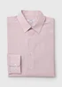 Taylor & Wright Pink Check Regular Shirt - Small Image 5