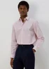 Taylor & Wright Pink Check Regular Shirt - Small Image 1