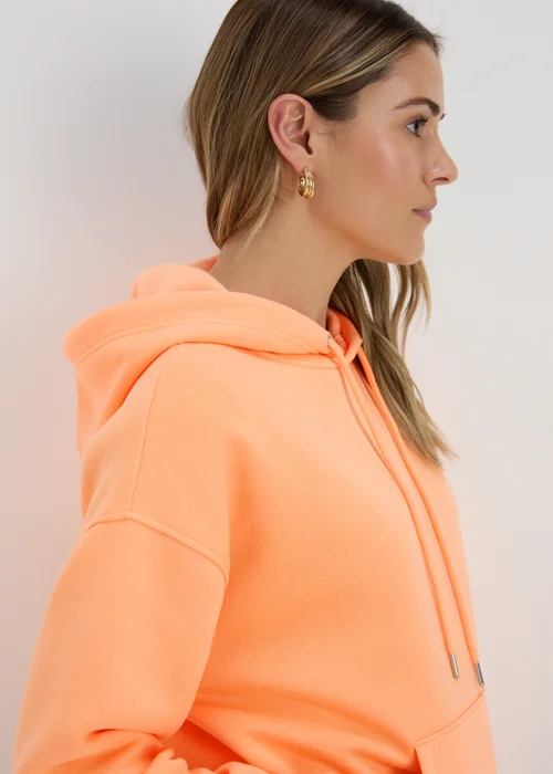 Orange Basic Hoodie - S Image 3
