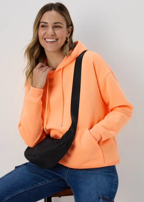 Orange Basic Hoodie - S Image 1
