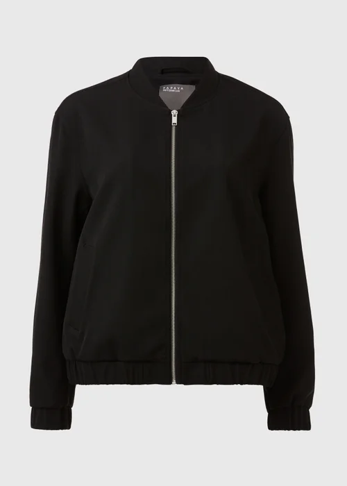 Black Soft Bomber Jacket - 8 Image 5