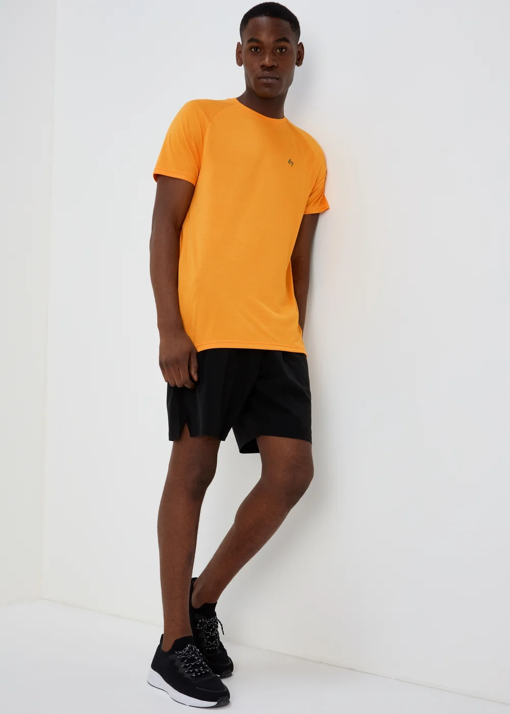 Souluxe Orange Dual Tone T-Shirt - Small Image 4