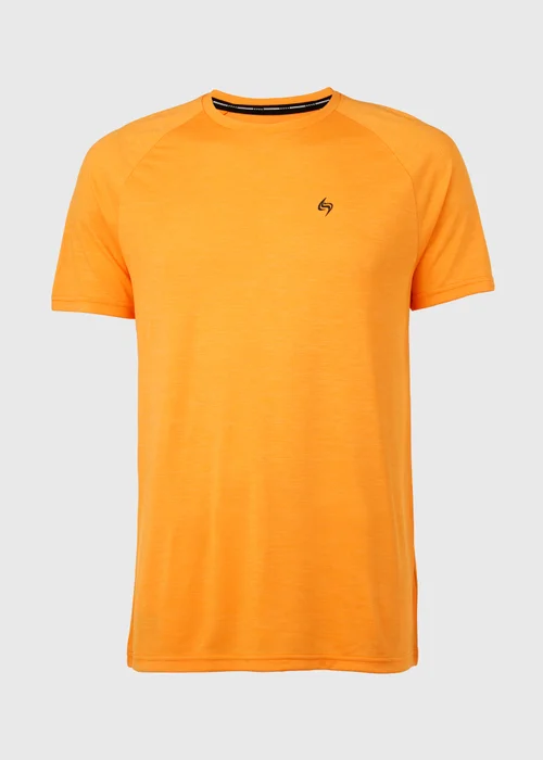 Souluxe Orange Dual Tone T-Shirt - Small Image 5