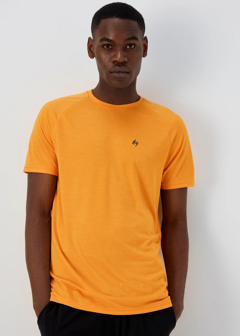 Souluxe Orange Dual Tone T-Shirt - Small Image 1