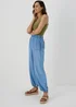 Denim Parachute Trousers - Size 8 Image 1