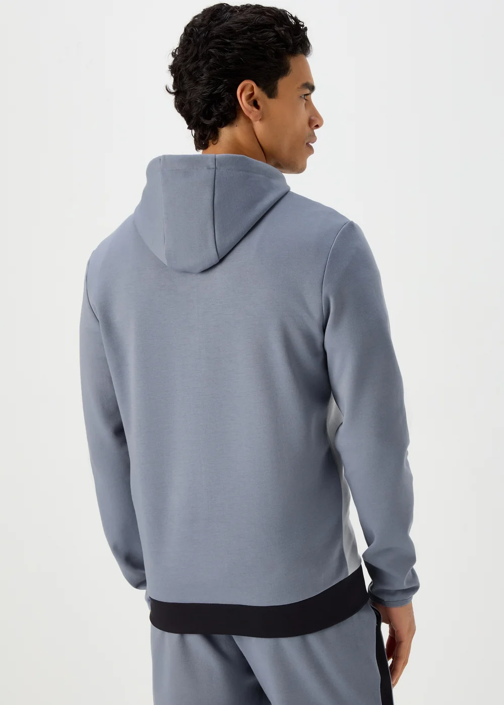 US Athletic Colour Block Zip Up Hoodie - XS Image 2
