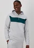 US Athletic Ice Grey Tech Panel Hoodie - XS Image 1