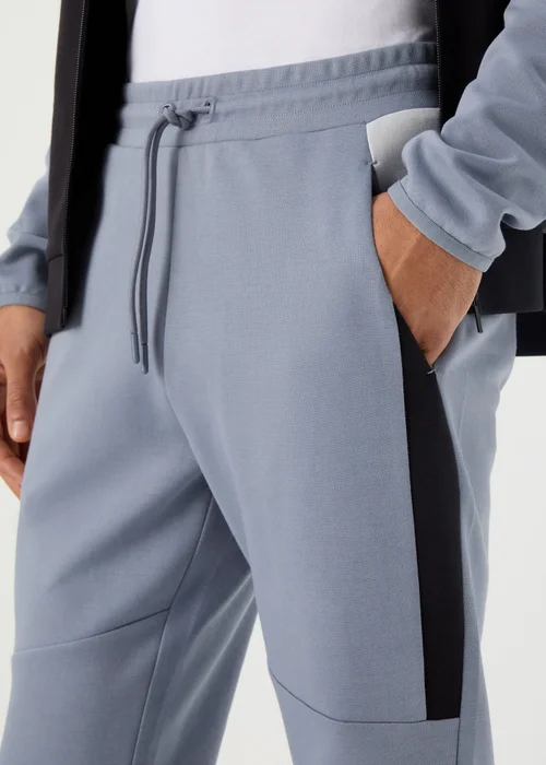 Blue Panelled Joggers - Extra small Image 3