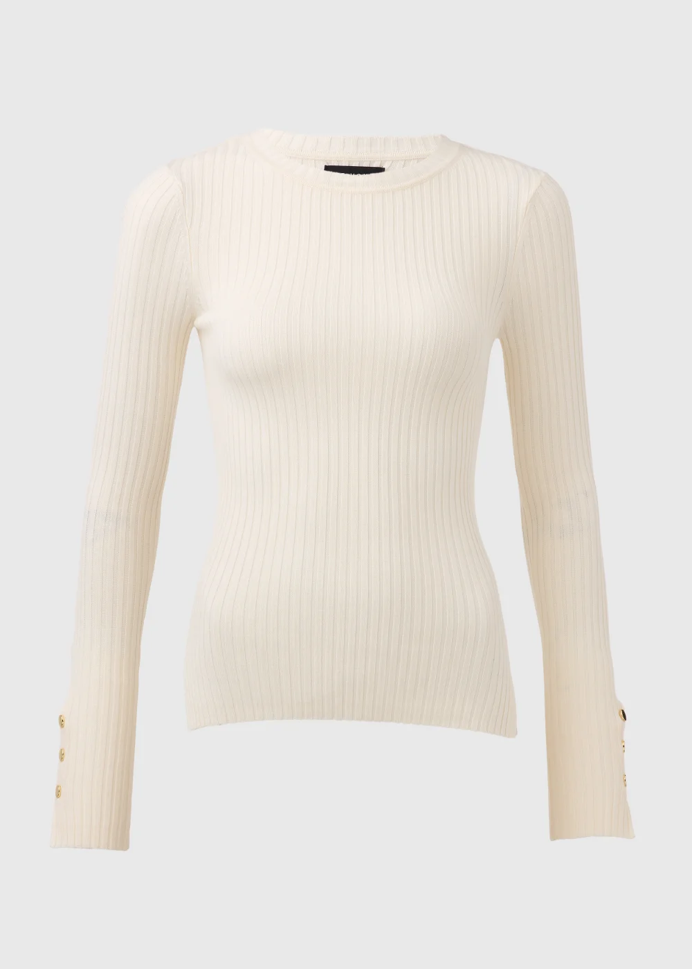 Et Vous Ivory Rib Jumper - 8 Image 1