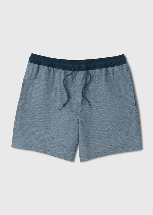 Navy Print Shorts - S Image 4