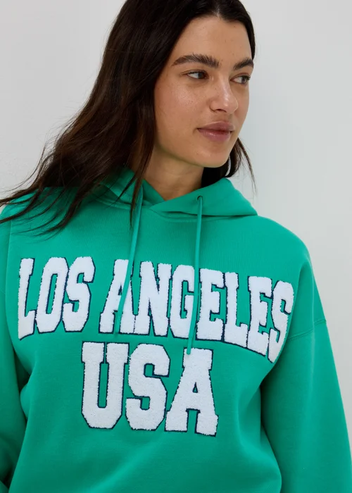 Papaya Green LA Hoodie - S Image 3