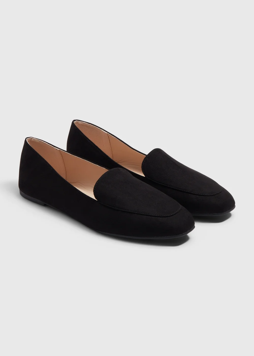 Black Slip On Flats - 7 Image 1