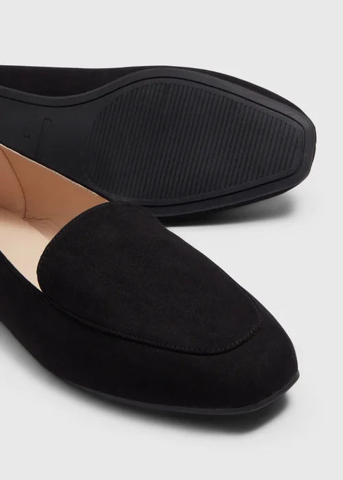 Black Slip On Flats - 7 Image 2