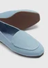 Blue Slip On Flats - Size 3 Image 2