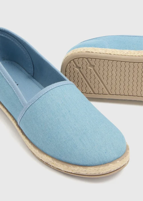 Denim Basic Ballet Espadrille - Size 3 Image 2
