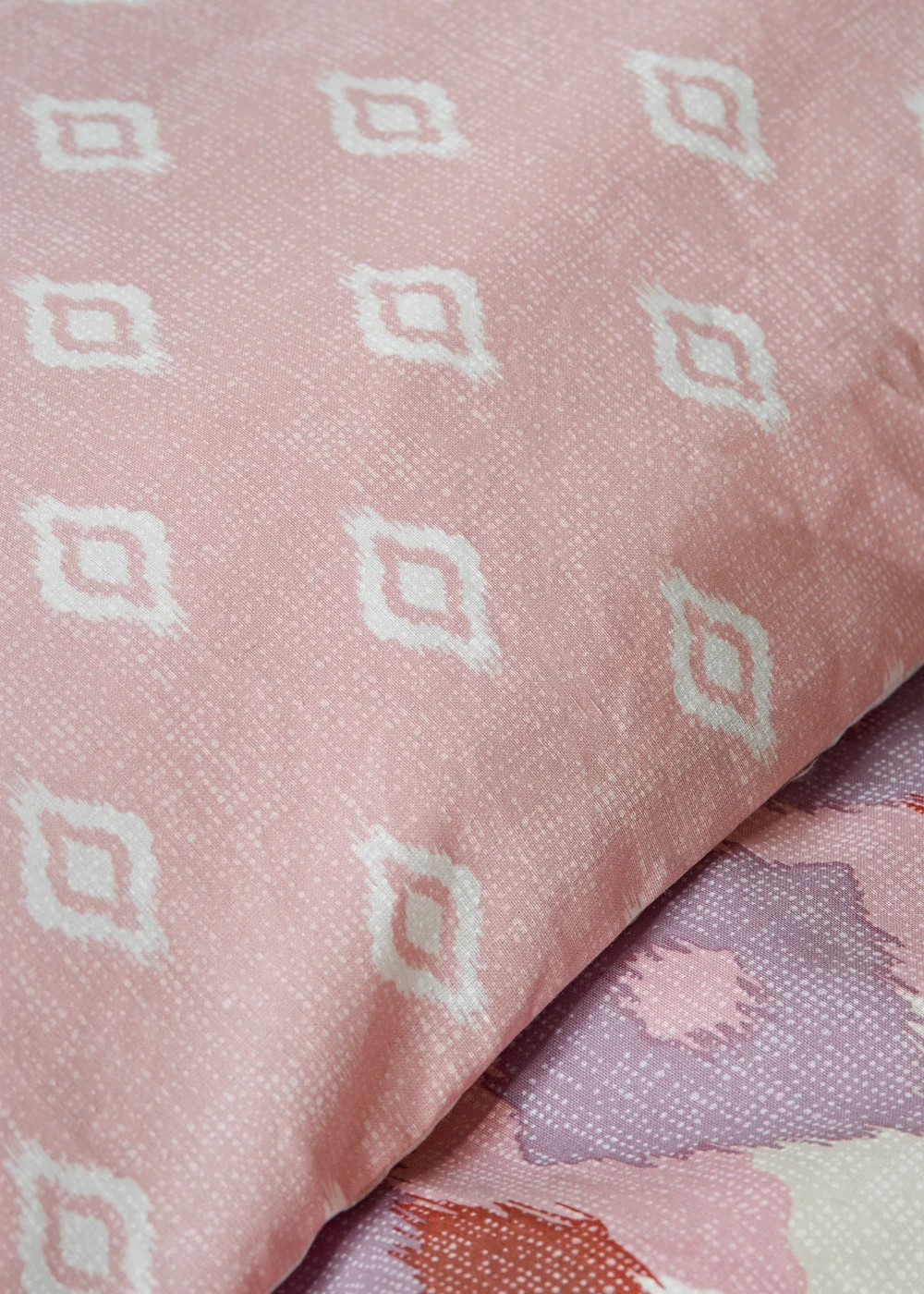 Pink Tribal Artisan Duvet Set - Single Image 3
