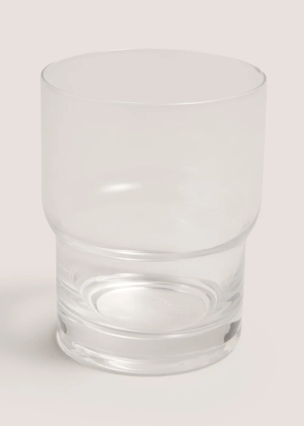 Clear Stackable Tumbler (8cm x 10cm) Image 1