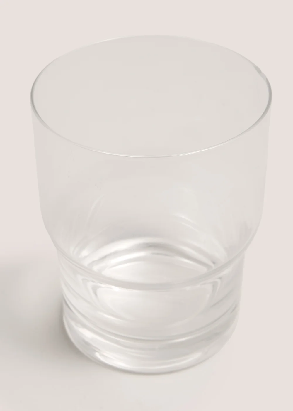 Clear Stackable Tumbler (8cm x 10cm) Image 2