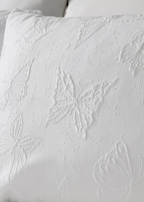 White Butterfly Duvet Cover - Single Image 2