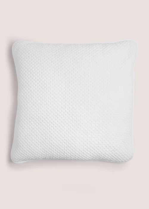White Washed Cushion (43cm x 43cm) Image 1