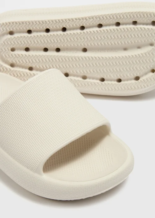 Boys Beige Cloud Sliders (Younger 10/11-5/6 Older) - Size 1 - 2 Image 2