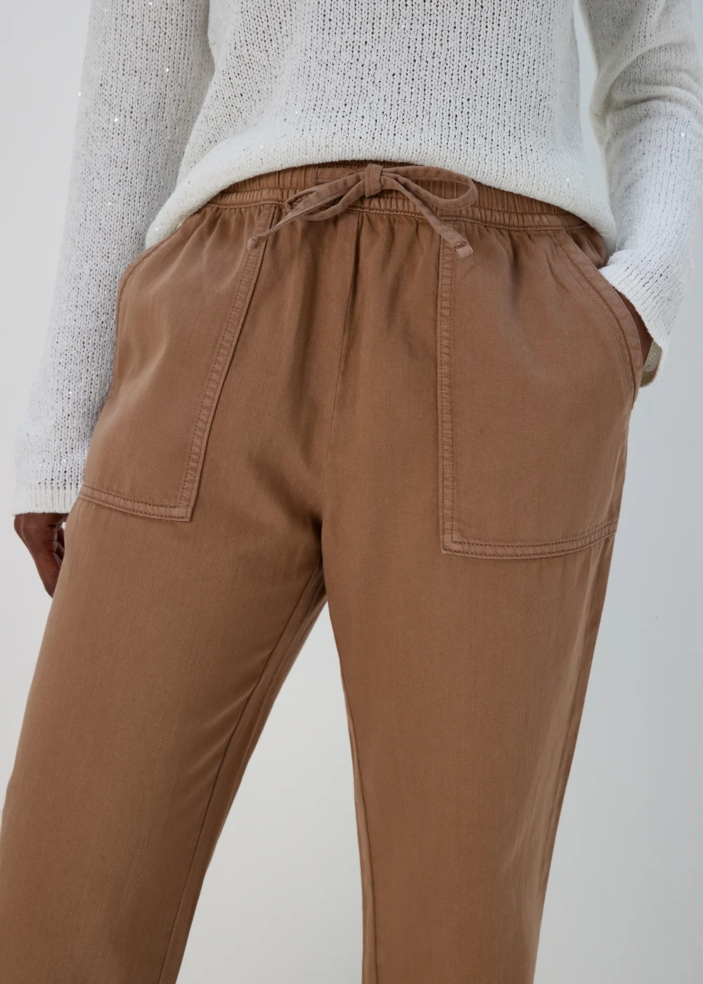 Brown Utility Joggers - 8 Image 3