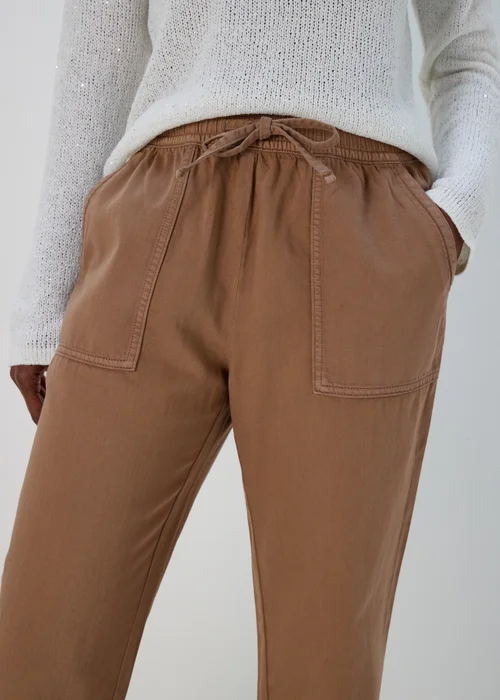 Brown Utility Joggers - 8 Image 3