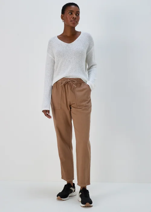 Brown Utility Joggers - 8 Image 1