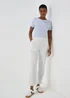 White Utility Joggers - Size 8 Image 4