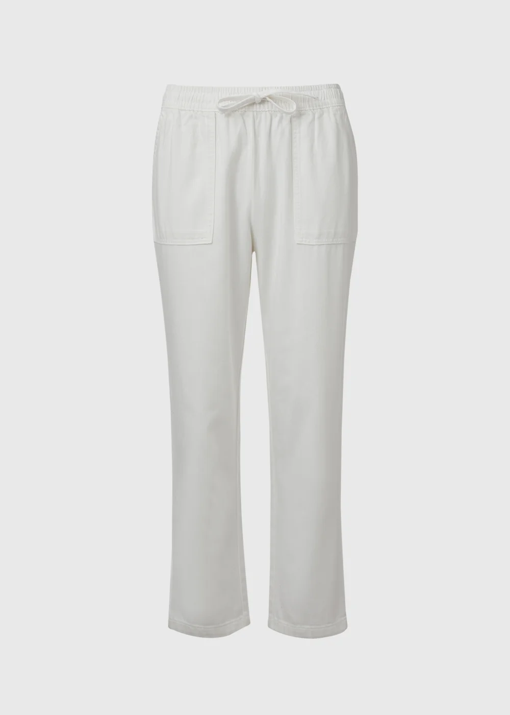 White Utility Joggers - Size 8 Image 5