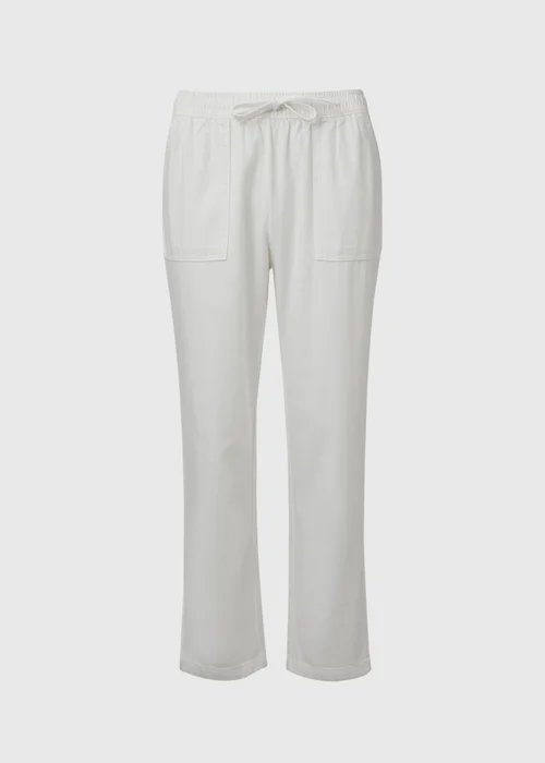 White Utility Joggers - Size 8 Image 5