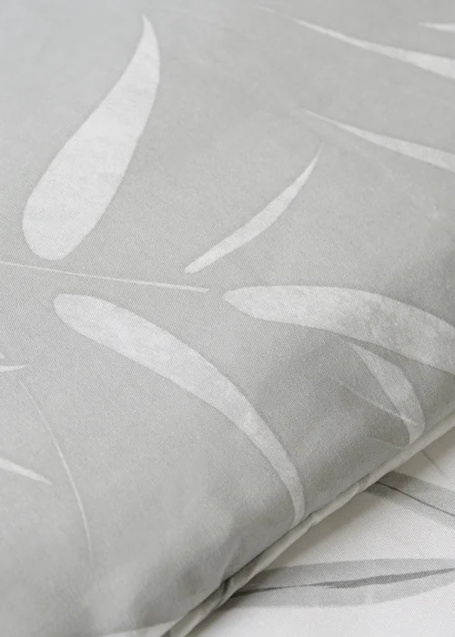 Grey Bamboo Duvet Set - Single Image 2