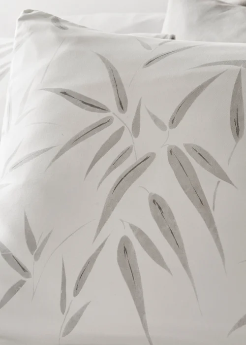 Grey Bamboo Duvet Set - Single Image 3