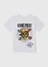 Boys White One Piece Print T-Shirt (5-12yrs) - Age 5 - 6 Years Image 1