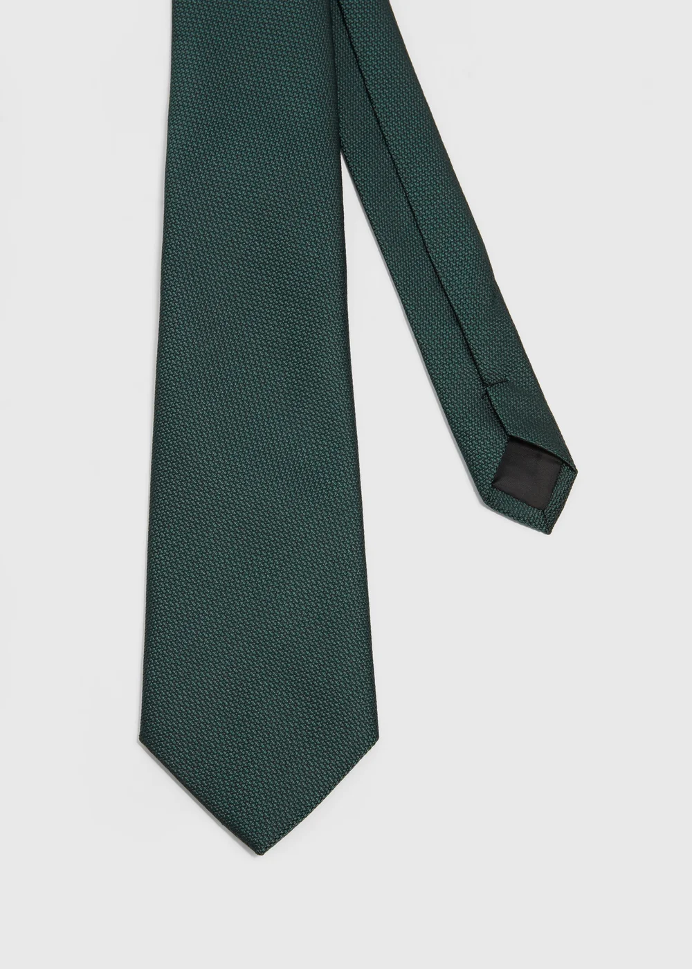 Taylor & Wright Dark Green Tie - One Size Image 2