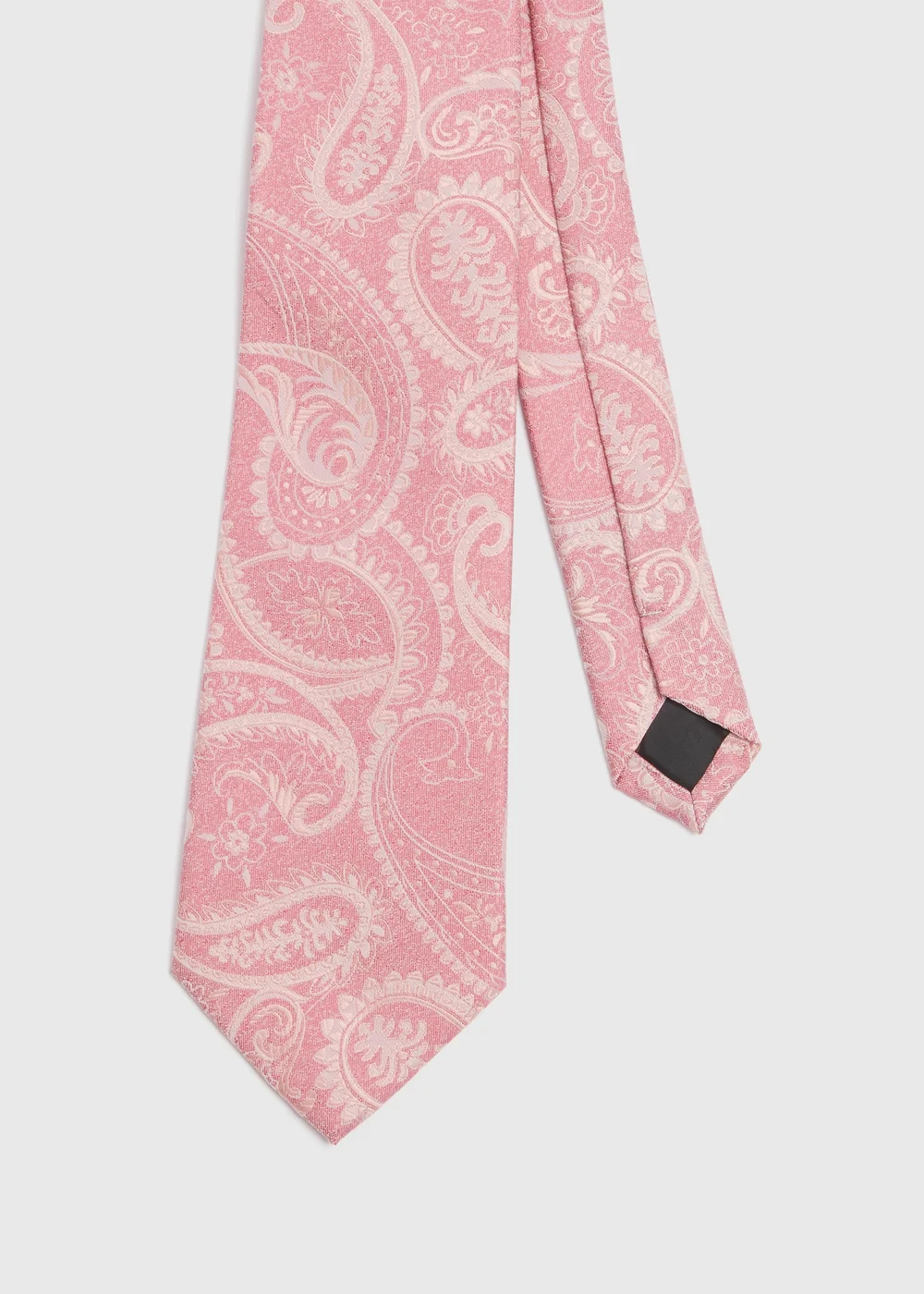 Pink Paisley Design Tie - One Size Image 2