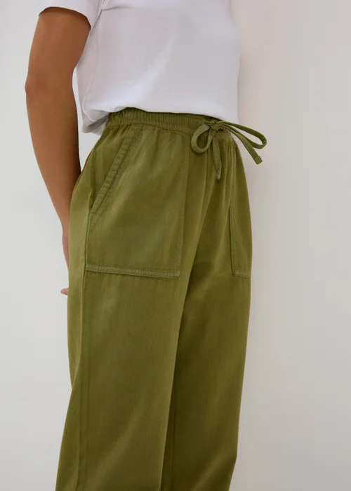 Khaki Utility Joggers - 8 Image 3