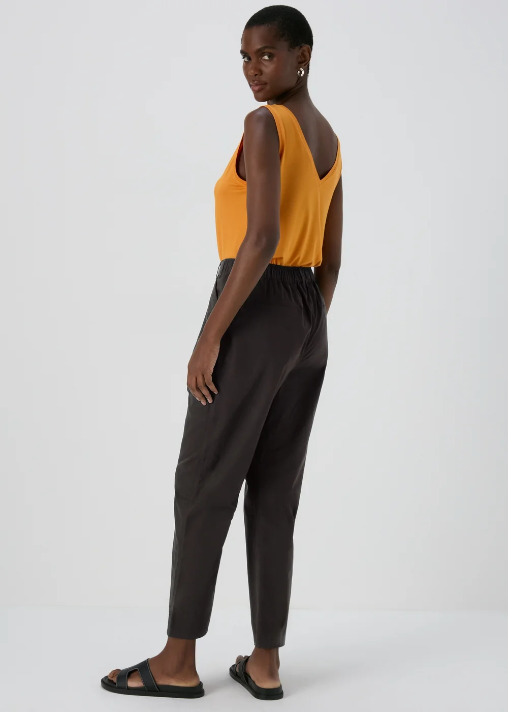 Black Chino Trousers - 8 Image 2