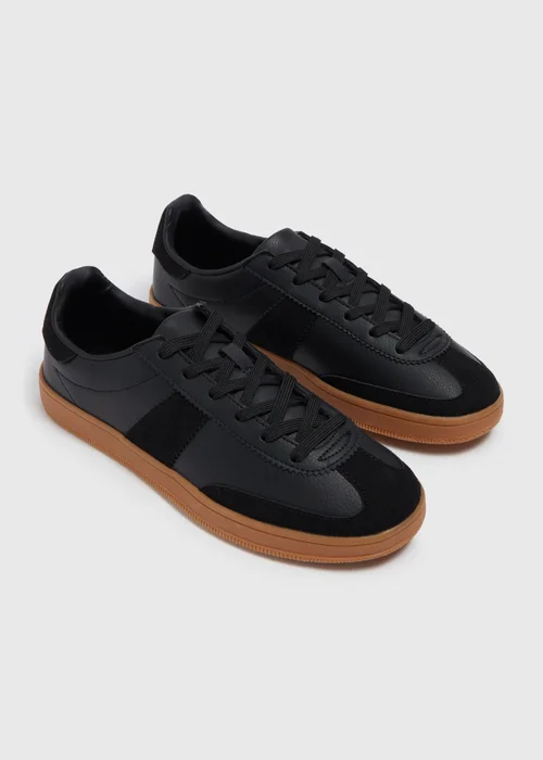 Black Retro Trainers - 7 Image 1