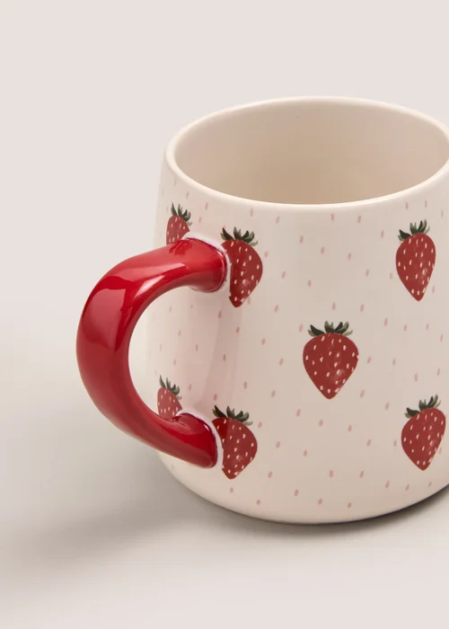 Red Strawberry Mug (9.5cm x 7.5cm) Image 2