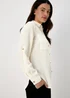 Cream Utility Airflow Long Sleeve Shirt - Size 8 Image 3