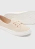 Nude Slip-On Trainers - Size 3 Image 2
