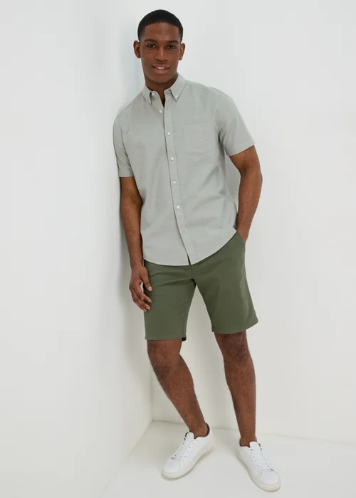 Green Oxford Shirt - S Image 4