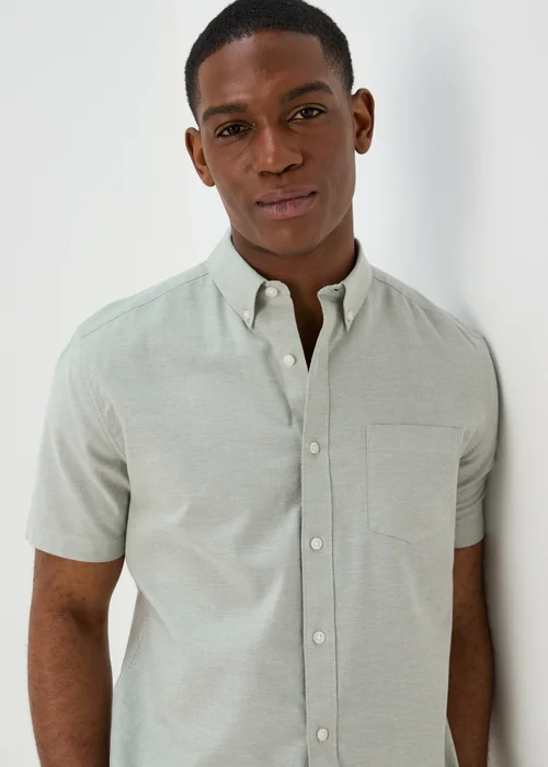 Green Oxford Shirt - S Image 3