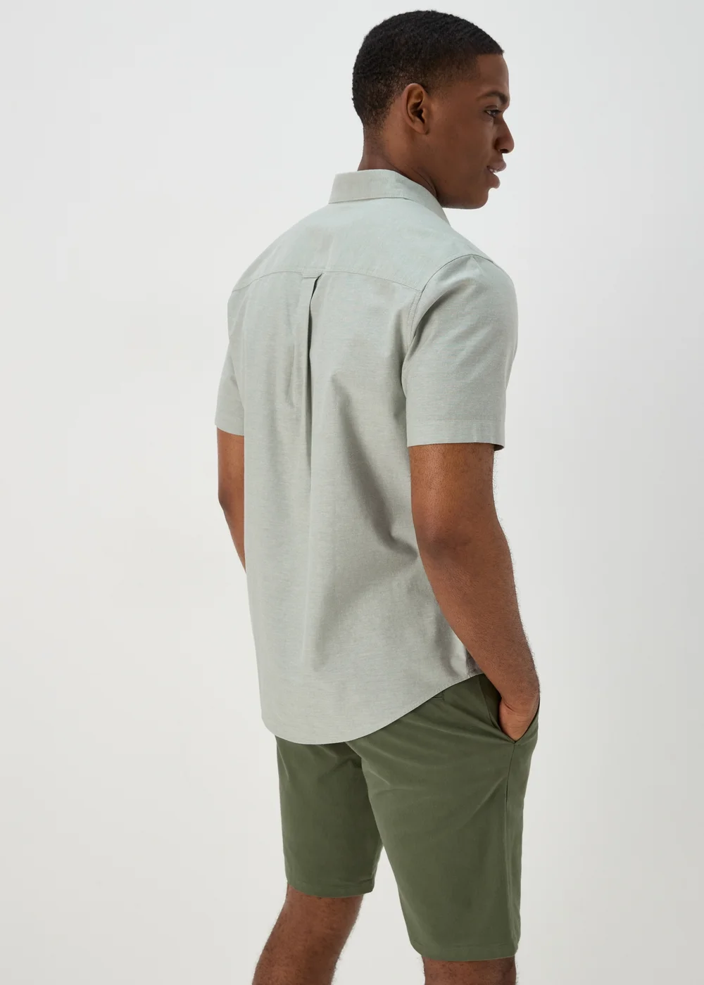 Green Oxford Shirt - S Image 2