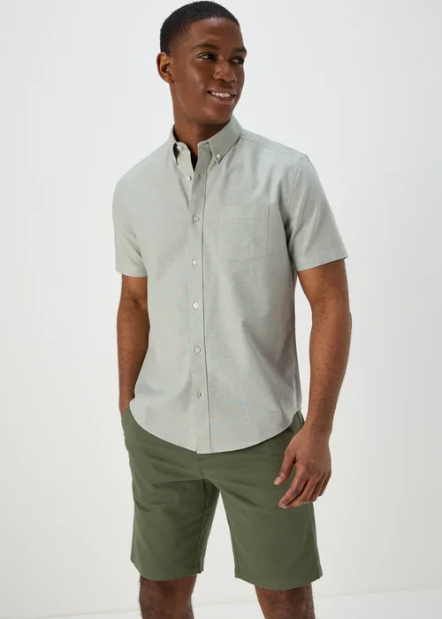 Green Oxford Shirt - S Image 1